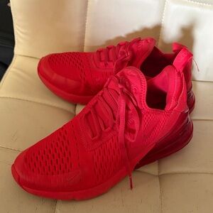 Nike Men's Bold Red Athletic Sneakers